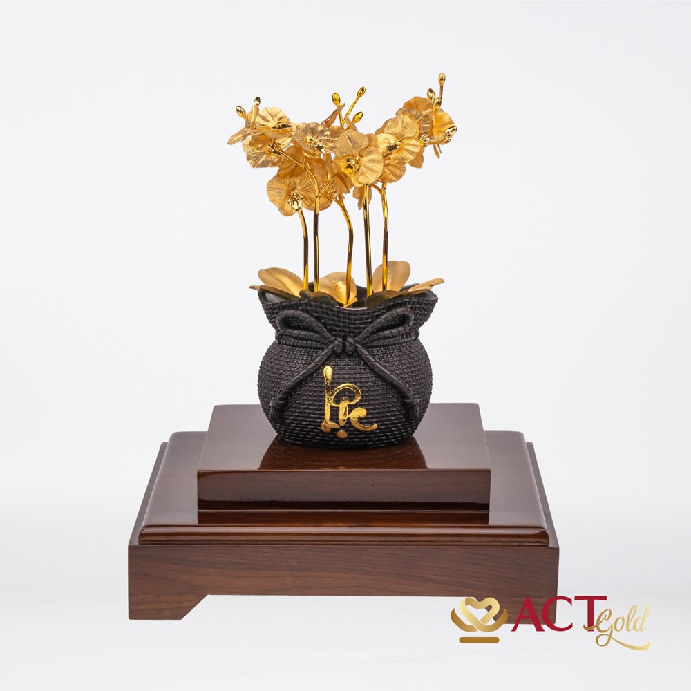 Cây dát vàng - Quà Tặng Dát Vàng - Công Ty TNHH Q&V